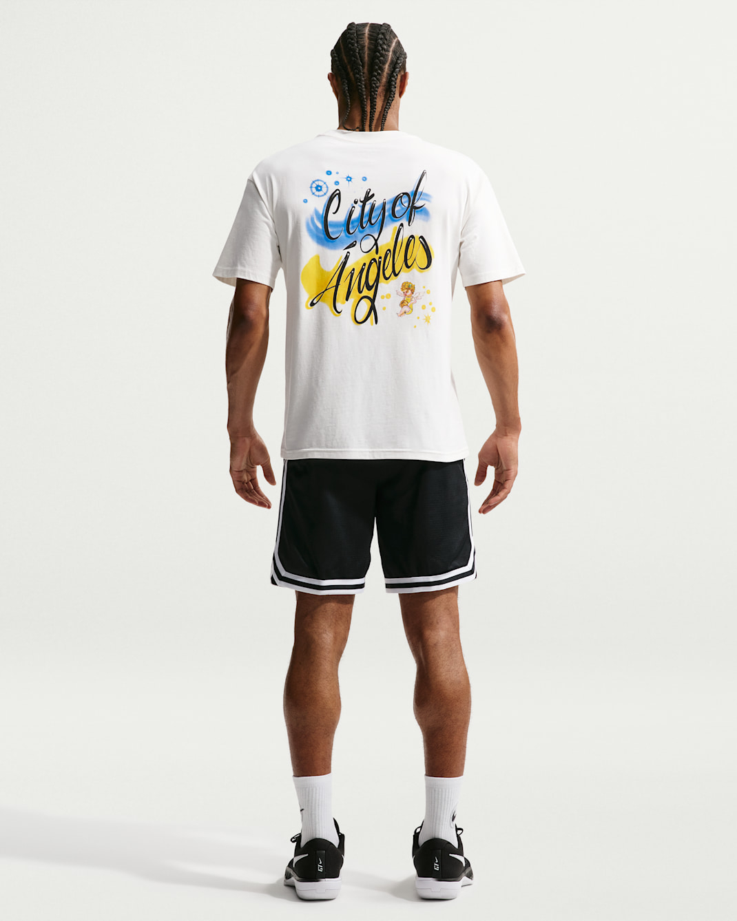ADN Nittgke - Short de basket 20 cm Dri-FIT pour homme